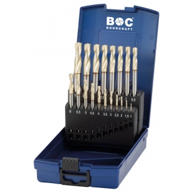 Set burgija Hardox HSS-E Co8 ZRN 1.0-10.0x0.5 mm Set burgija Hardox HSS-E Co8 ZRN 1.0-10.0x0.5 mm
