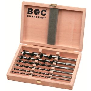 BOHRCRAFT Burgije za drvo LEWIS, 6 kom
