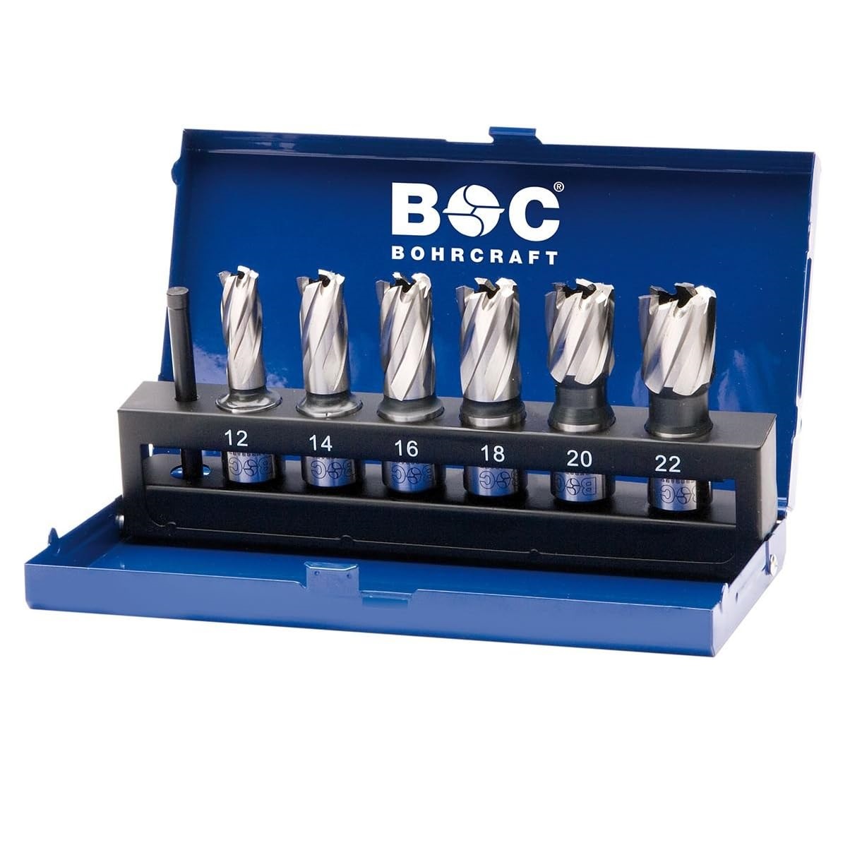 BOHRCRAFT Set kruna HSS sa Weldon drškom BOHRCRAFT Set kruna HSS sa Weldon drškom